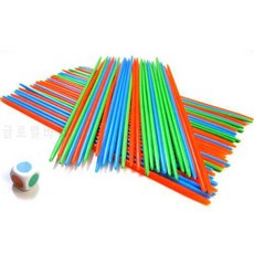 100PCS Pick-Up 스틱 게임 주사위 클래식 데스크탑 게임 다양한색 팀 파티, 상세내용참조, 상세내용참조, 상세내용참조