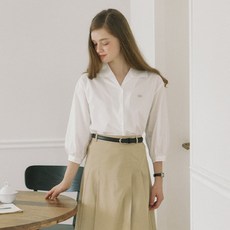 아미마켓 [아워호프]Collar Cotton Shirt - White[H24FW-SH03-WHI]570763
