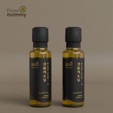 프롬마미 국내산 프리미엄 생들깨오일 100ml 2구 선물세트 콜드프레스 냉압착 생들기름 답례품, 2개