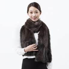 우리모피 세이블 풍성몸털 밍크 머플러 FUR 퍼 추천 쇼핑몰 MINK