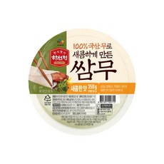 하선정 쌈무(새콤) 350g, 3개