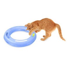 FAT CAT Crazy Circle Interactive Cat Toy, One Color_Small, One Color