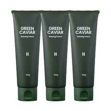 일루미노 바다포도 면도 크림 면도 트러블 쉐이빙 젤, 3개, 100g