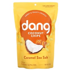 1+1 Dang Foods 코코넛 칩 캐러멜 바다 소금 90g 3.17oz