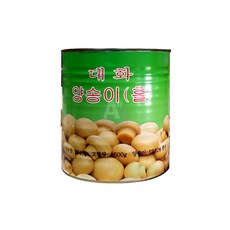 단풍 양송이캔 홀 2.84Kg 식당용 식자재 양송이버섯통조림 파스타재료 피자재료