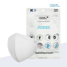 [아에르] 마스크 키즈 라이트 핏 KF80 10매, 상세 설명 참조