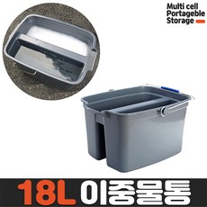 월드그린 18L 이중물통, 1개
