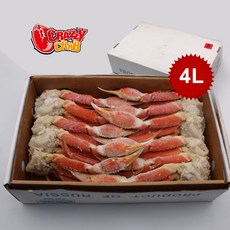 [최신조업 신물]크레이지크랩 러시아 스노우크랩 대게 5KG, 1개
