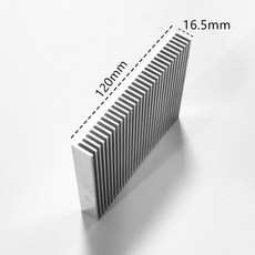 알루미늄 방열판 120x16.5-100-150-200-300mm LED 프로파일, [01] WHITE, [04] 300mm length, 1개