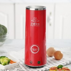 계란 찜기 롤 메이커 핫바 쿠커 기계 에그 마스터, 레드