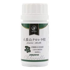 서플리먼트 REIKO 야에야마 클로렐라 알갱이 병 300 알갱이 1 개월 분 야에야 마크로렐라 B086X69LMD, 1개