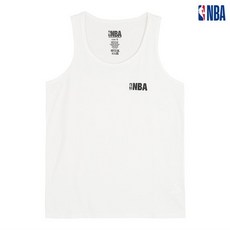 NBA 유니 베이직 레터링 슬리브리스 티셔츠 N175TS208P