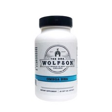 닥터조스토어 닥터울프슨 오메가 3 60캡슐 - The Drs Wolfson DHA Omega 60 Softgel, 1개