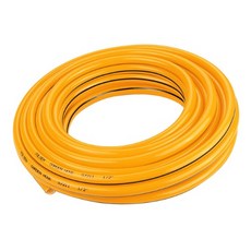 툴쎈 물호스 1/2x15M 내경 13mm NO. 57211 정원 세차 세차건 청소 가든 베란다, 노랑, 15m