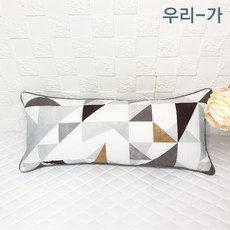 우리-가 수제 순면 베개커버30x70트리안로그삥 아동 라텍스 메모리폼 쿠션베개커버(솜 미포함)