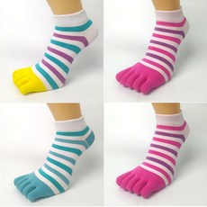 여성얇은발가락양말