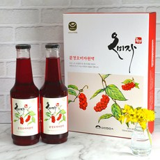 문경 오미자 원액 700ml 2병 선물용 답례품