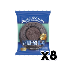 쿠키앤크림 르뱅버터쿠키 베이커리간식 85g x 8개, 단품