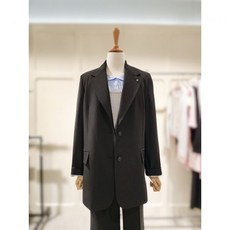 ZOOC 쥬크 V242PSF932 루즈핏 싱글 버튼 셋업 자켓 BK
