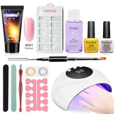 Qita Yinikiz30g 네일키트 세트LED 캣워크클리어 네일, 단일상품개, S6202