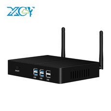 XCY 팬리스 미니 PC 인텔 코어 i7 4500U i5 5200U i3 7100U 300M WiFi 기가비트 이더넷 VGA HDMI 디스플레이 Windows 10 Linux HT, 8G RAM 128G SSD WiFi, Intel Core i3-4005U, 3.Intel Core i3-4005U - 8G RAM