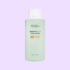 라운드어라운드 선로션 100ml 그린키 시카 SPF50+ 선크림