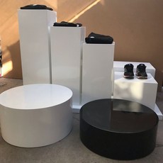 웨딩샵 드레스룸 발판 피팅룸 발 받침대 다이 단상, 1개, 직경 40 높이 30