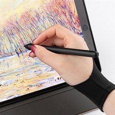 진(JIN)스토어 드로잉 터치 방지 장갑 드로잉도구, L