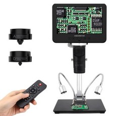 광학 현미경 Andonstar 삼안 HDMI 디지털 현미경 조절식 3 렌즈 확대경 PCB 납땜 확인 휴대폰 시계 수리, CHINA, AD246SM, 01 AD246SM, 01 AD246SM_01 CHINA