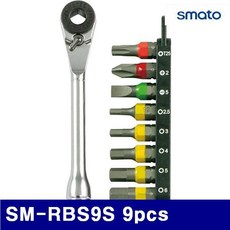 스마토 1101661 미니라쳇 and 비트세트 SM-RBS9S 9pcs (1EA)