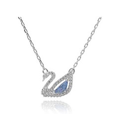 스와로브스키백조목걸이