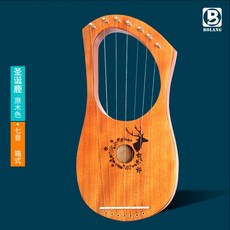 브라운 스몰 하프 19 톤 라야 피아노 21 현 箜篌 틈새 악기 휴대용 거문고 174, 크리스마스 사슴 7 스피커