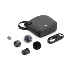 DJI MIC 미니 오디오 안정적인 변속기 48 시간 작동 케이스 포함 2 단계 액티브 노이즈 캔슬링, 02 mini Transmitter B