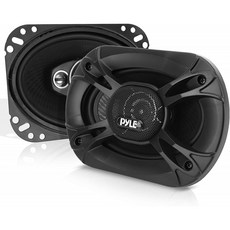 3-Way 범용 자동차 스테레오 스피커 - 300W 4" x 6" 트라이액시얼 시드 프로 오디오 카 스피커 범용 OEM 빠른 교체 구성 요소, 단일옵션