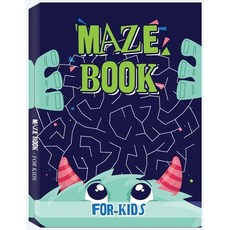Maze Book for Kids: Maze Games for Kids Activity Books for Kids 4-6 6-8 7-9 Paperback, Only1million Inc, English, 9784874121139