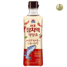 [사조] 참치액 청양초 500ml, 3개