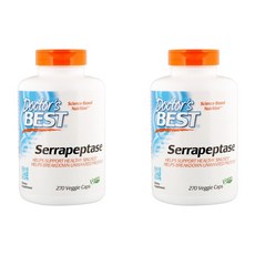 닥터스 베스트 Doctor's Best세라펩테이스 270정 2개, 상품상세참조, 1개