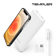 Templer 네오 2A 10000mAh 보조배터리 QTM-MP36-10K, 단품