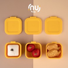 이누이베베 톰톰 이유식 용기 3P-1SET, 올리브, 1개