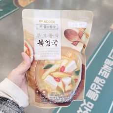 피코크 대전식 두부두루치기 500g x 2개, 아이스보냉백포장