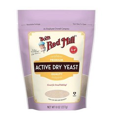 밥스 레드밀 액티브 드라이 이스트 227g (지퍼백 글루텐프리) Gluten Free Active Dry Yeast, 1개