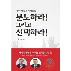 분노하라! 그리고 선택하라!:한국 대선과 시대정신, 최성 저, K-크리에이터