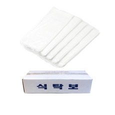 일회용 일반 비닐 식탁보, 50매입, 5개