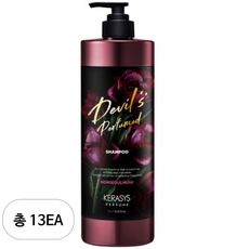 케라시스 데빌스 퍼퓸 린스 고저스머스크 1000ml, 1L, 13개