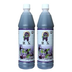 청솔 포도 음료베이스 835ml / 과일원액