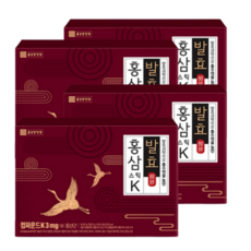 종근당건강 순 이중 발효홍삼 스틱 사포닌 컴파운드케이 4개월분