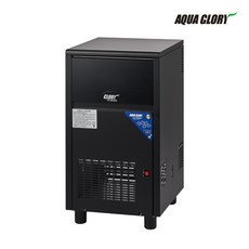아쿠아글로리 업소용제빙기 블랙 GL-50D(BB) 50kg 공냉식 카페 얼음제조기, 설치요청(서울)