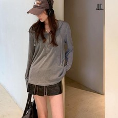 여성용 후드티 가을 새로운 캐주얼 두꺼운 브러시 긴팔