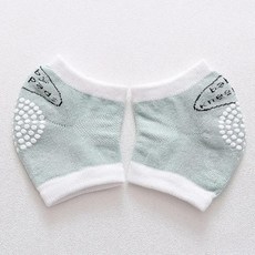 다리 워머 미끄럼 방지 면 안전 무릎 패드 보호대 팔꿈치 쿠션, 1개