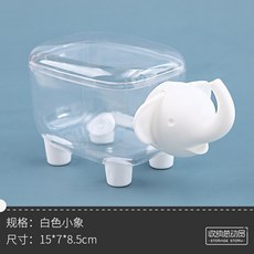 정리수납 코튼 수납함 클렌징 면봉 작은 박스 테이블 숙소 신기침실 필, 단일옵션, 옵션03